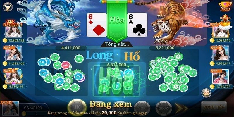 Hướng dẫn thao tác truy cập Rồng Hổ Bet88